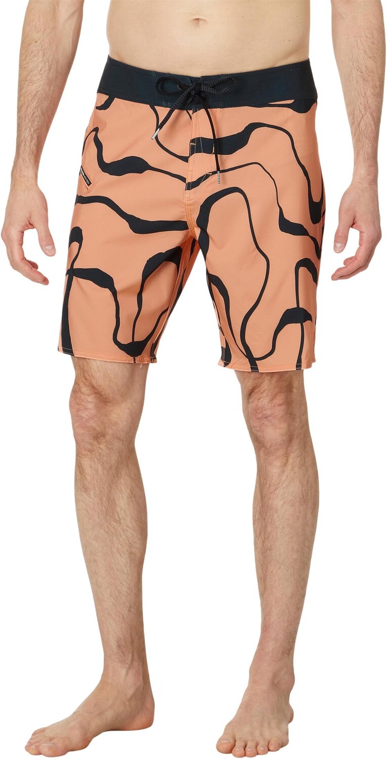 

Шорты для плавания Volcom Blind Lines Mod 19" Boardshorts, цвет Salmon