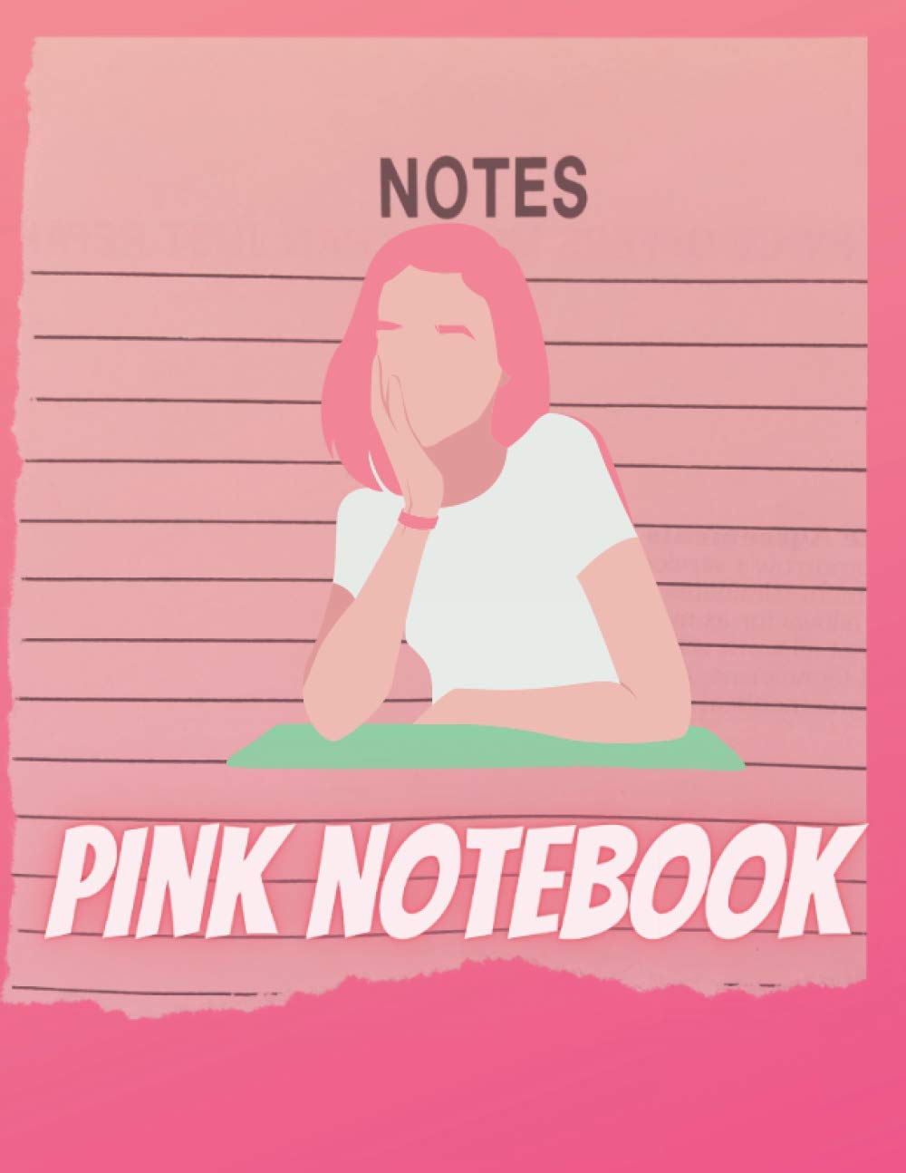 

Pink Notebook : Wide Ruled Lined Paper Notebook Journal: (8.5 x 11 in) for Girls Kids Teens Students for Back to School and Home College Writing Notes (Independently published)