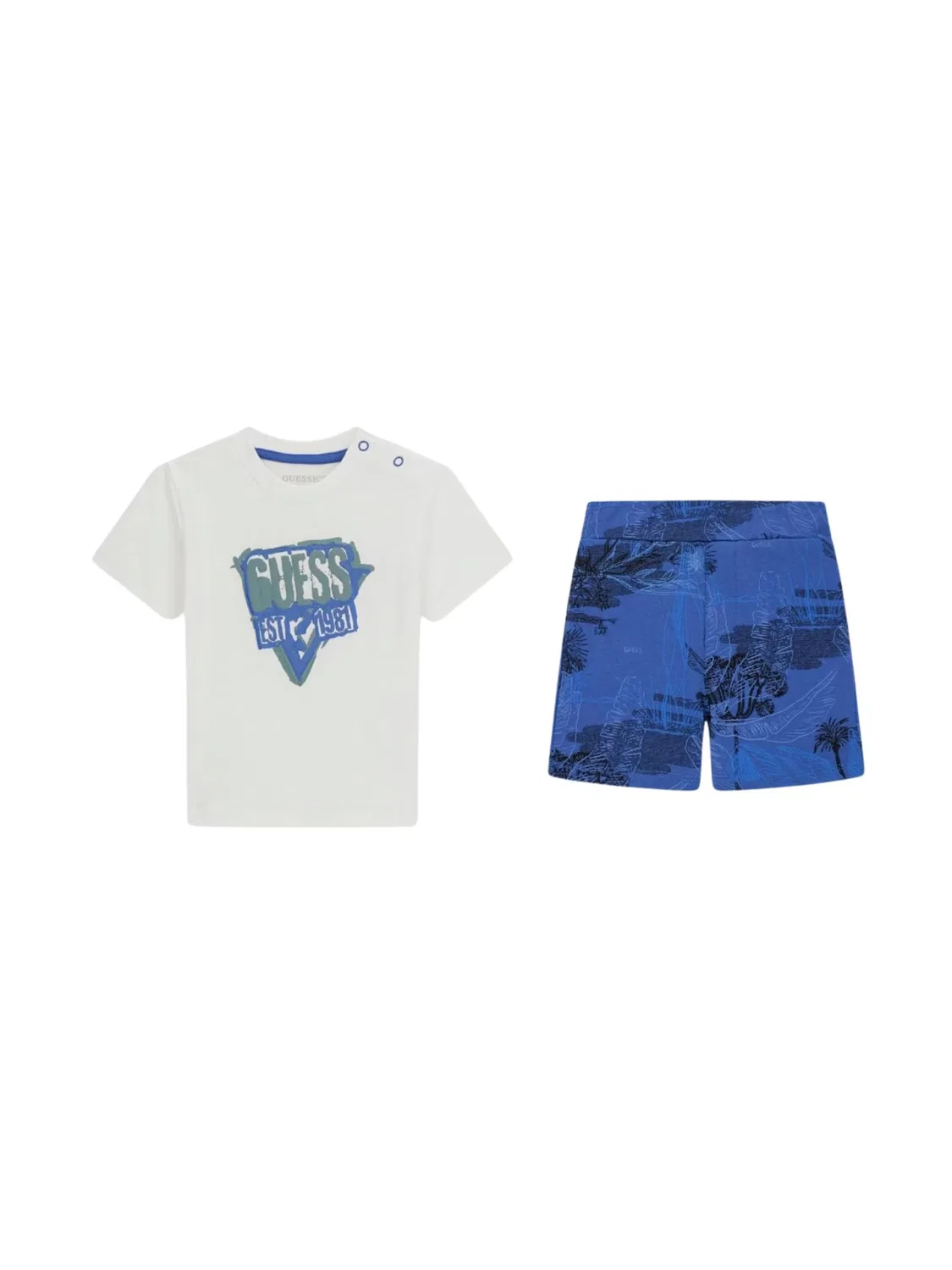 Комплект 'Футболка с короткими рукавами + спортивные шорты' Guess Kids, Mixed Colors