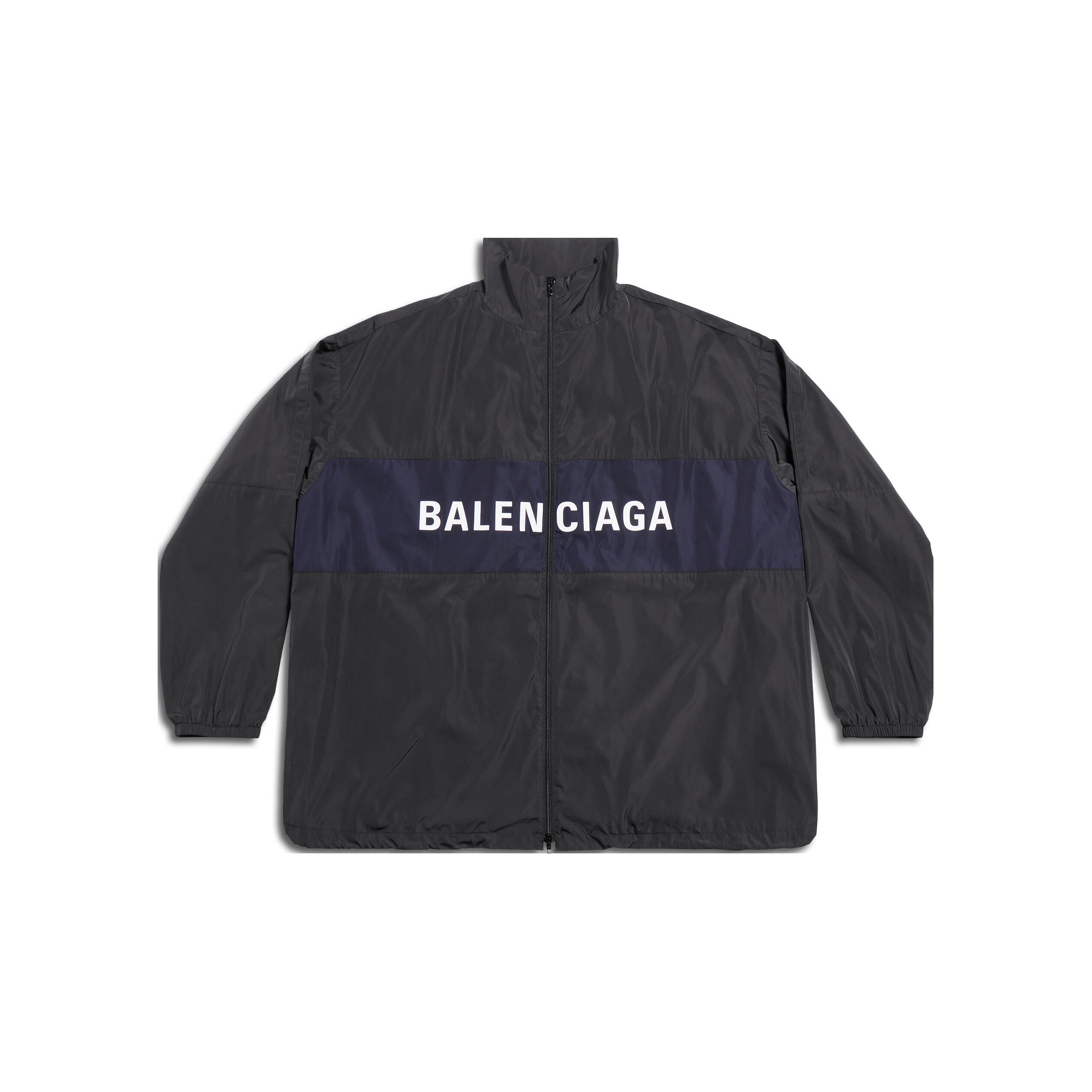 

Balenciaga Куртка с логотипом на молнии, Black