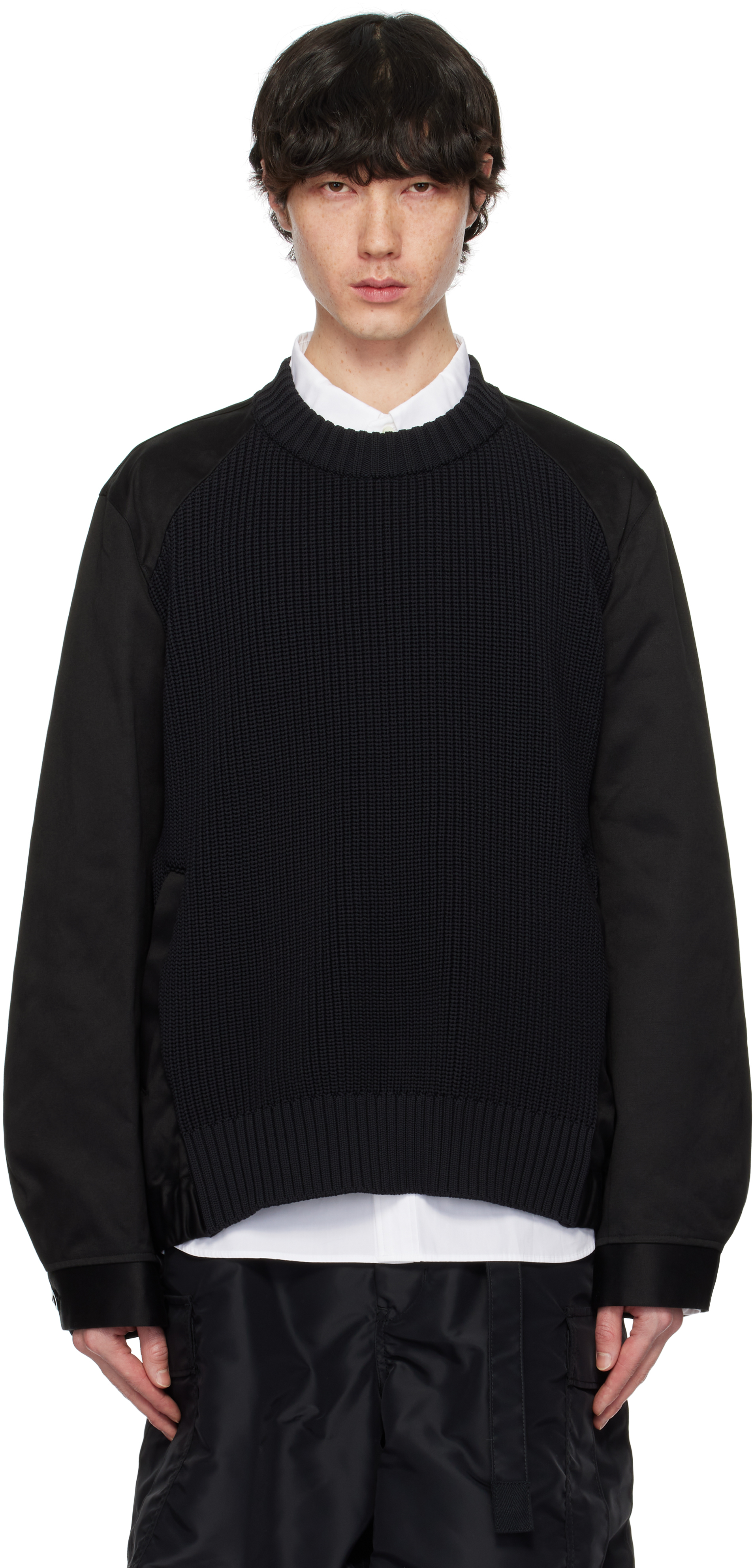 

Свитер из хлопковой смеси чинос sacai