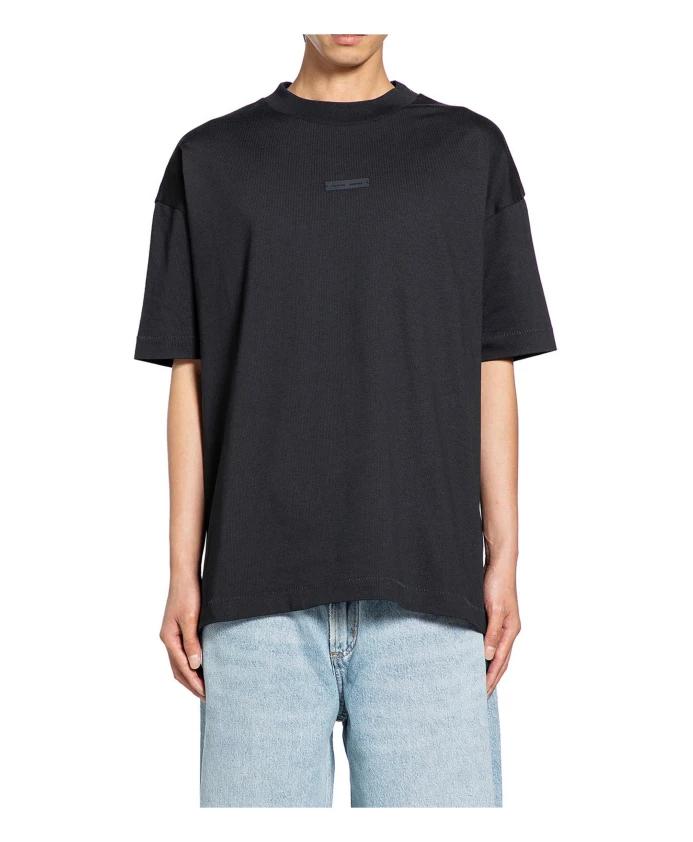 

Черная футболка с логотипом Fear Of God, черный