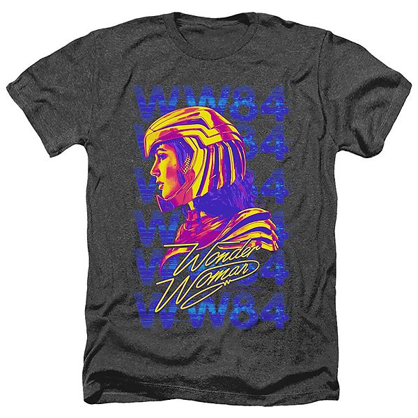 

Футболка Wonder Woman 84 WW84 Repeat Adult Heather Licensed Character