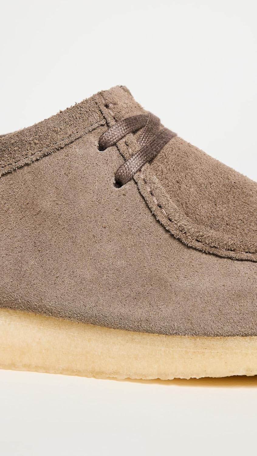 Мужские оксфорды Clarks Wallabee, черные — фото 4