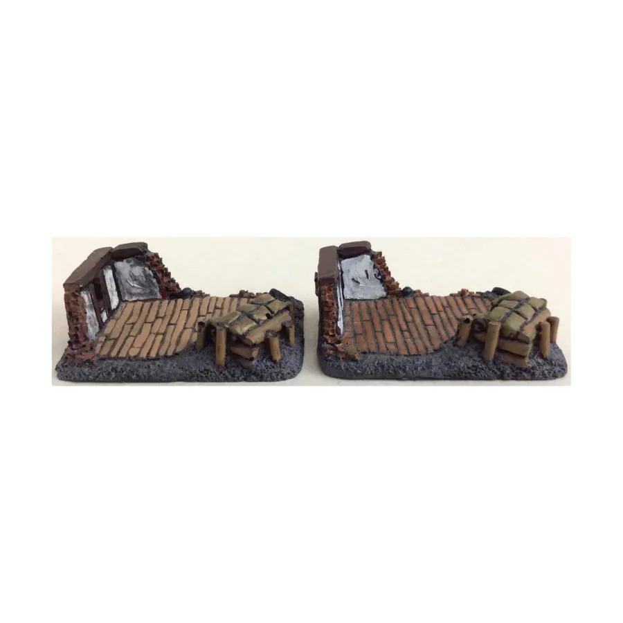 

Базовая коллекция «Окоп в руинах» №1, Miscellaneous Historical Miniatures - Loose Miniatures (15mm) (Unidentifiable Manufacturer)