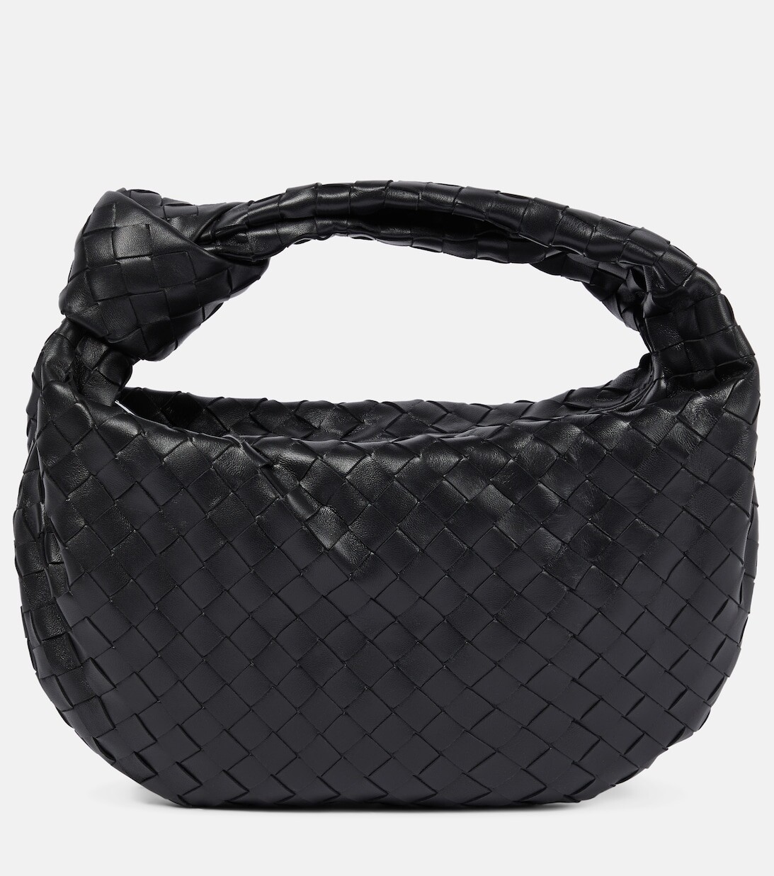 

Кожаная сумка-тоут Jodie Teen Bottega Veneta, черный