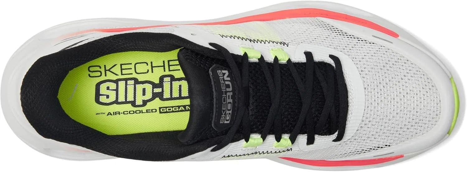 Мужские кроссовки Skechers Max Cushioning Glide-step, White Multi-Coloured — фото 2