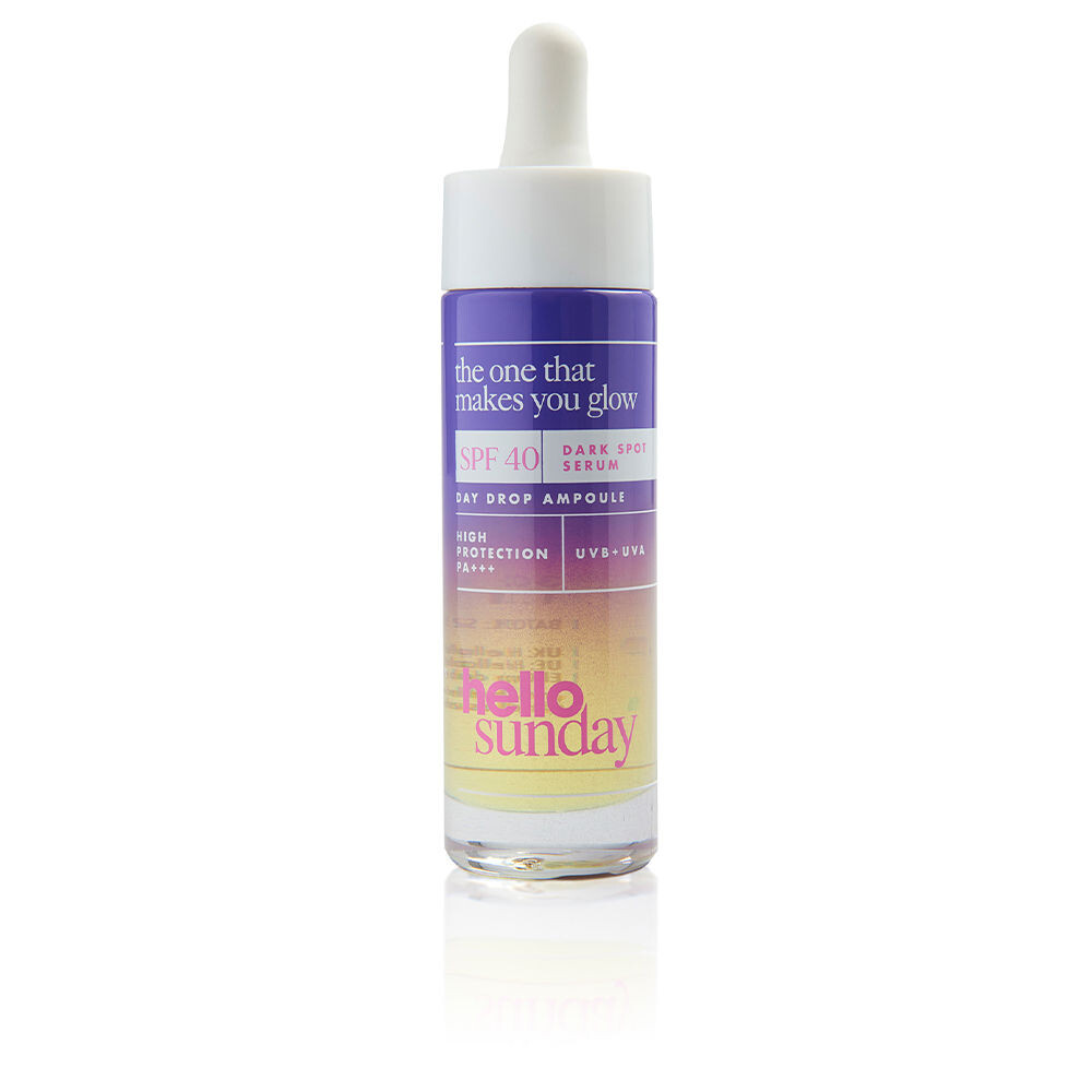 

Крем против пятен на коже The one that makes you glow dark spot serum spf40 Hello sunday, 30 мл