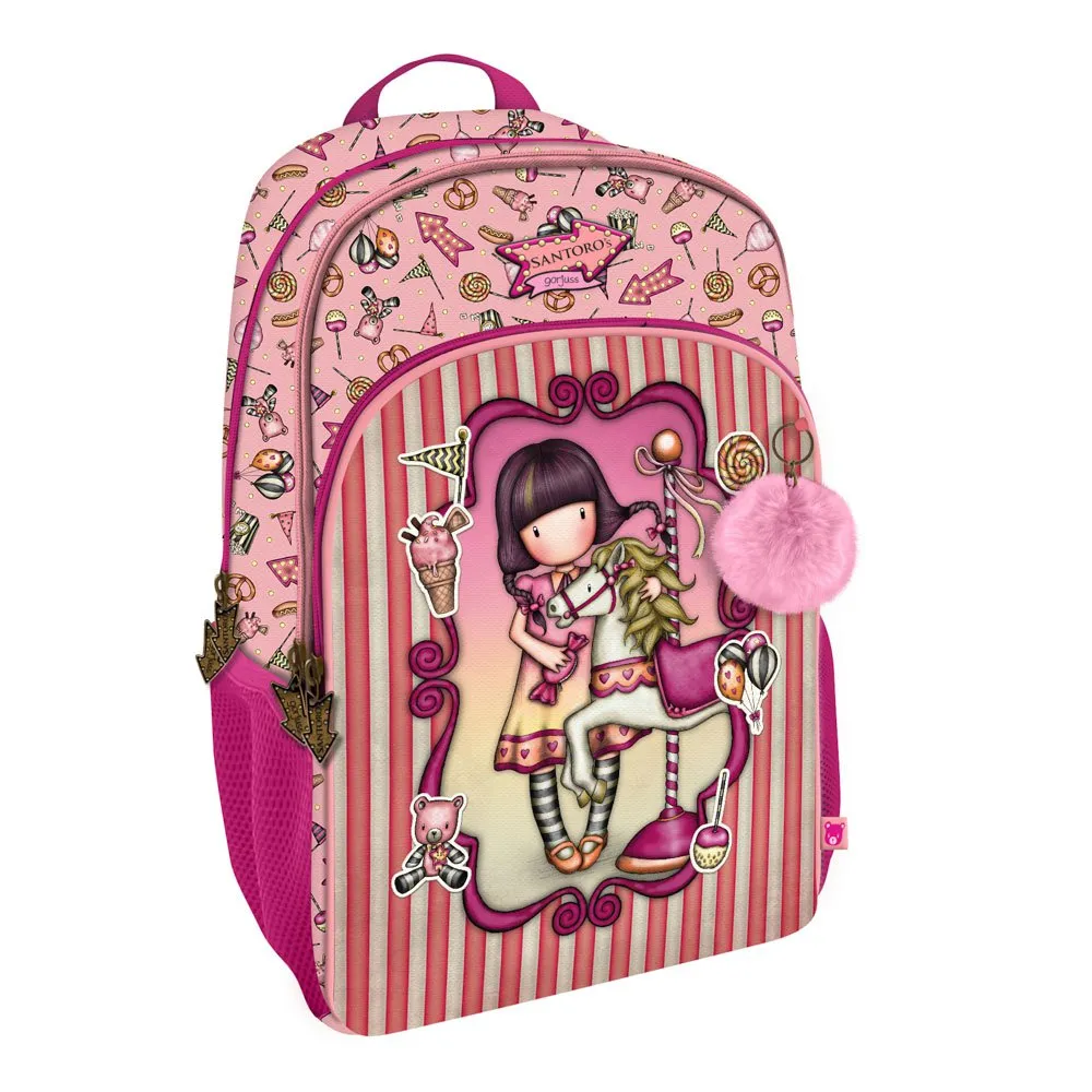 

Рюкзак Santoro London Gorjuss Fairground Carousel 22L, розовый