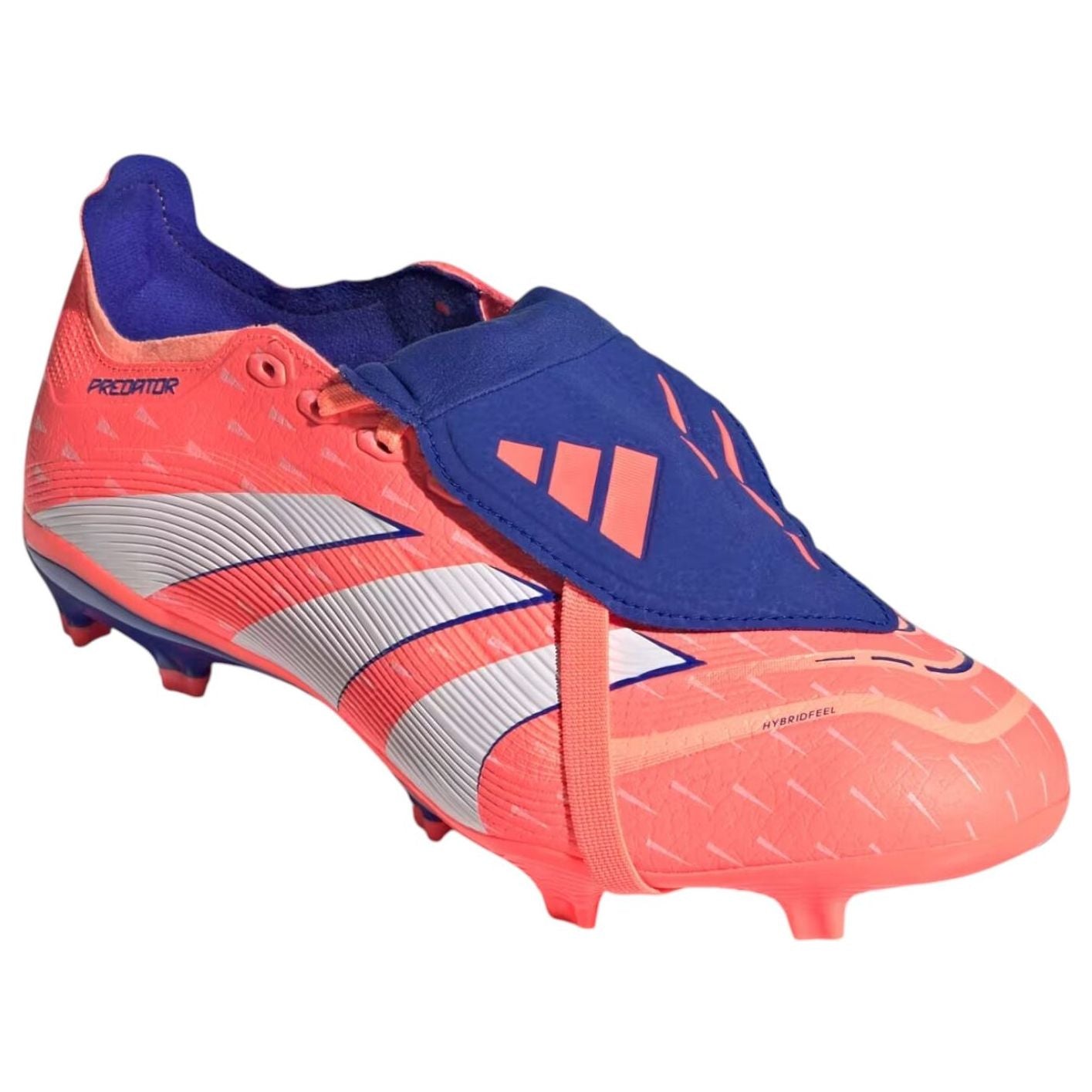Футболка Adidas Predator League Fold-Over Tongue FG/MG 'Signal Coral White Beam Orange' — фото 2