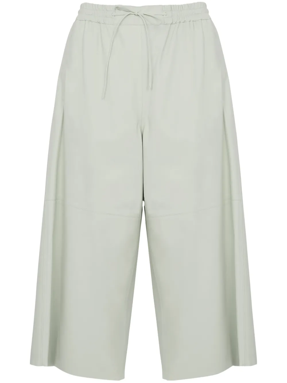 

Кожаные брюки Yves Salomon, зеленый