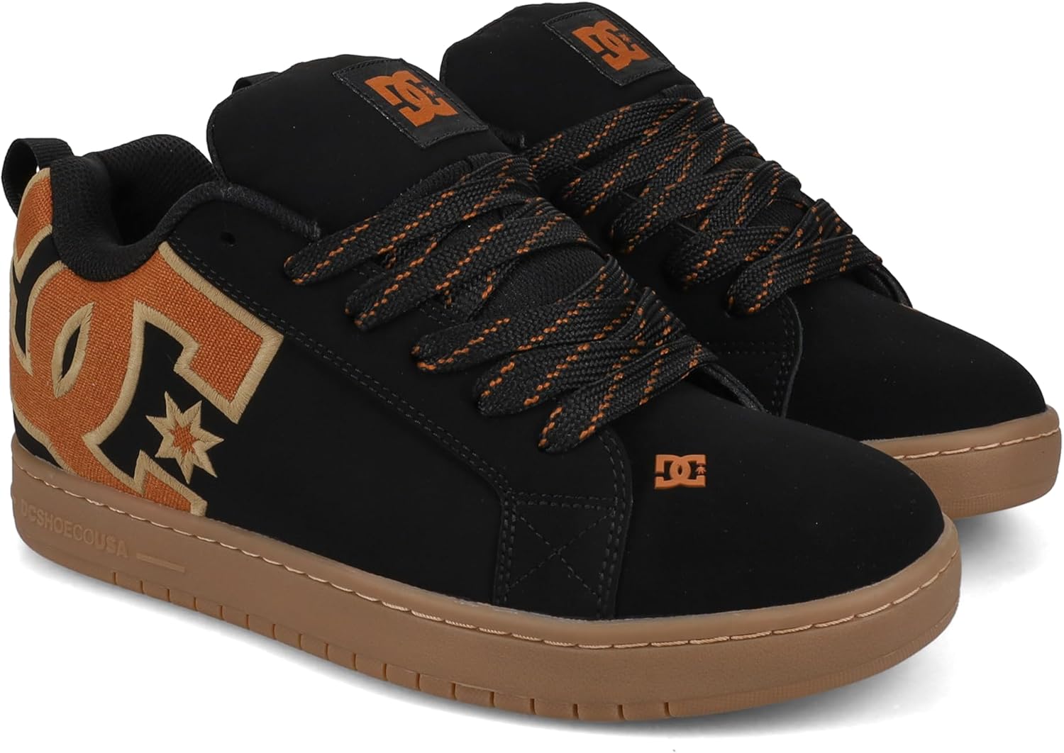

Мужские кроссовки для скейтборда DC Shoes 43i Court Graffik, черный/коричневый