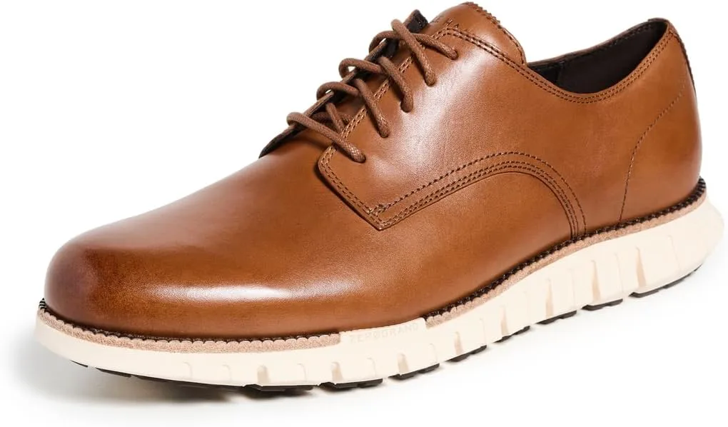 Мужские туфли Cole Haan ZG Remastered с гладким носком, слоновая кость