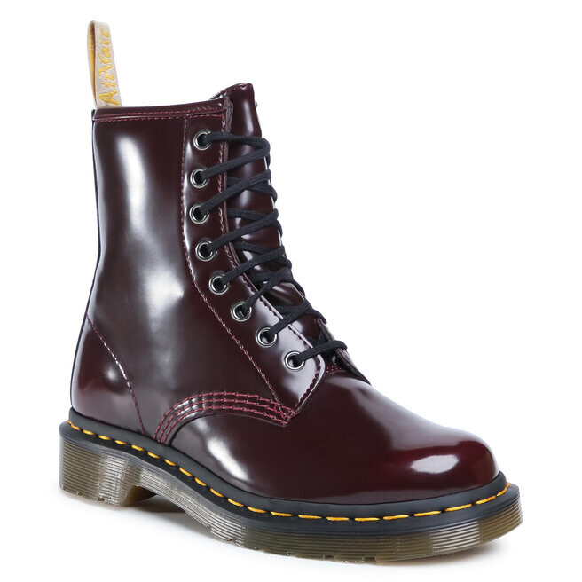 

Ботинки Dr. Martens Vegan, вишневый/бордовый