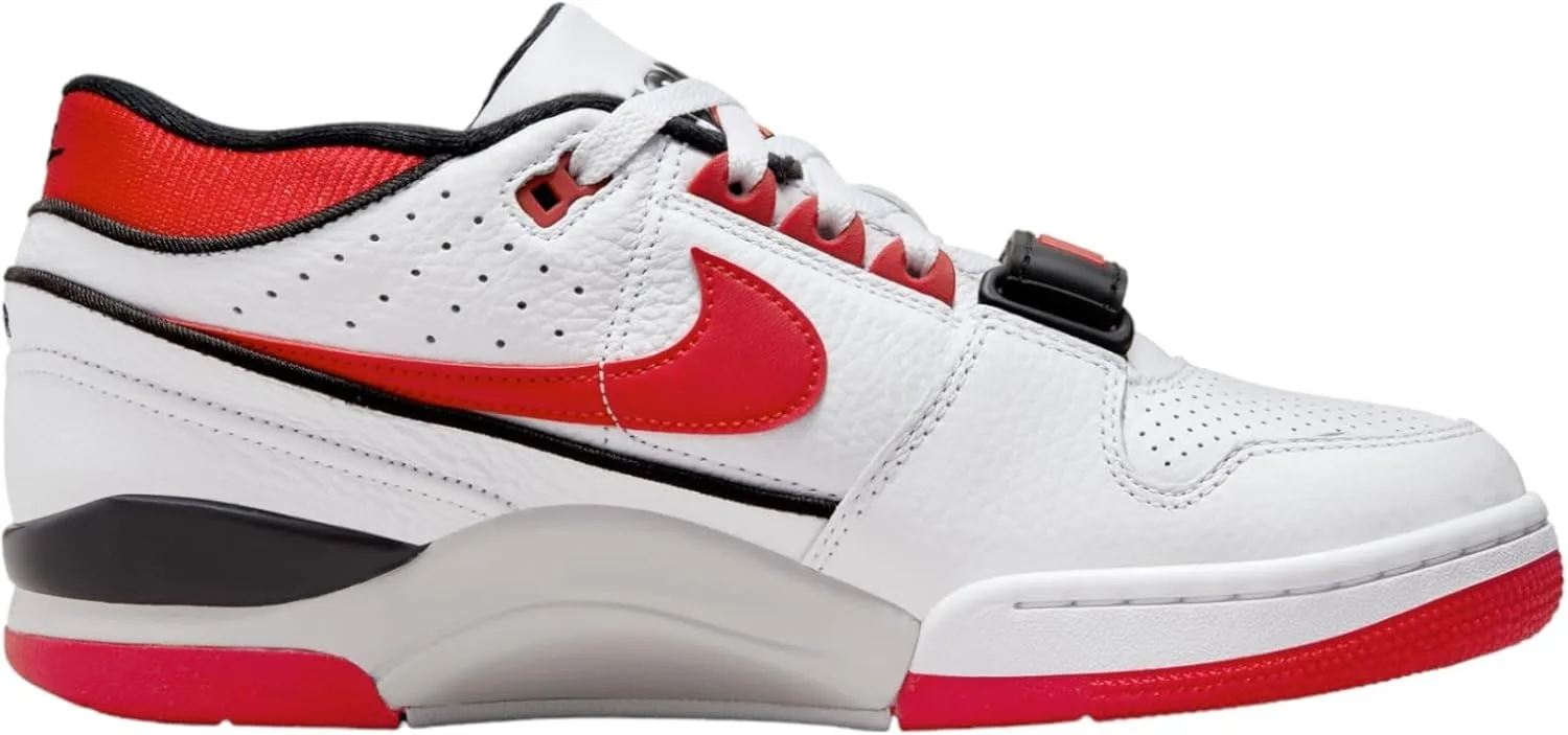 Кроссовки Nike Aff88, белый/черный/красный/серый — фото 3