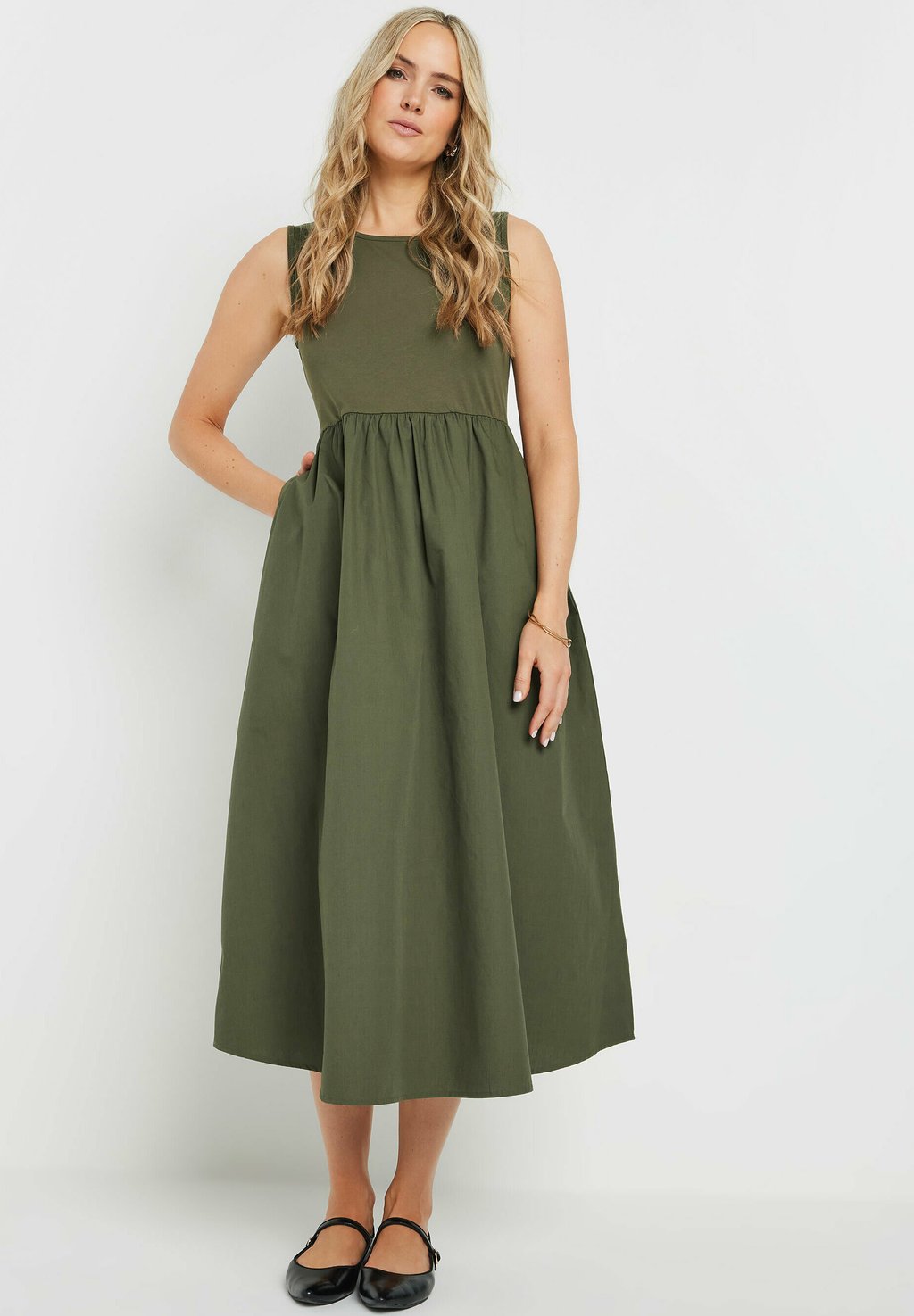 

Платье макси MIDI Long Tall Sally, хаки