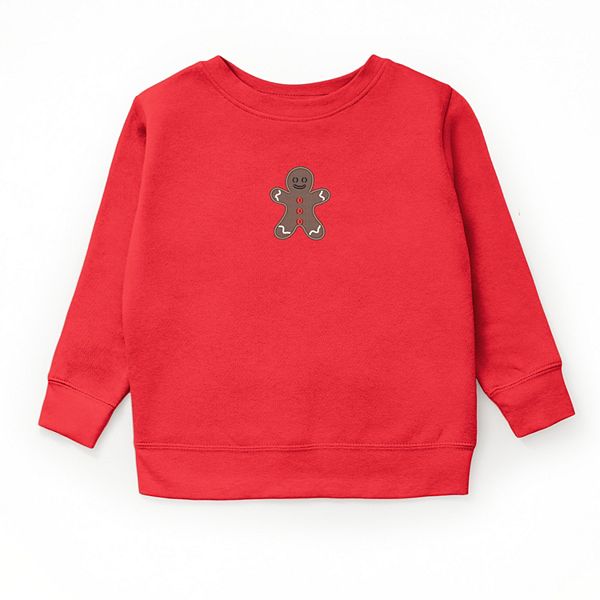 

Свитшот с вышивкой gingerbread man The Juniper Shop, Red