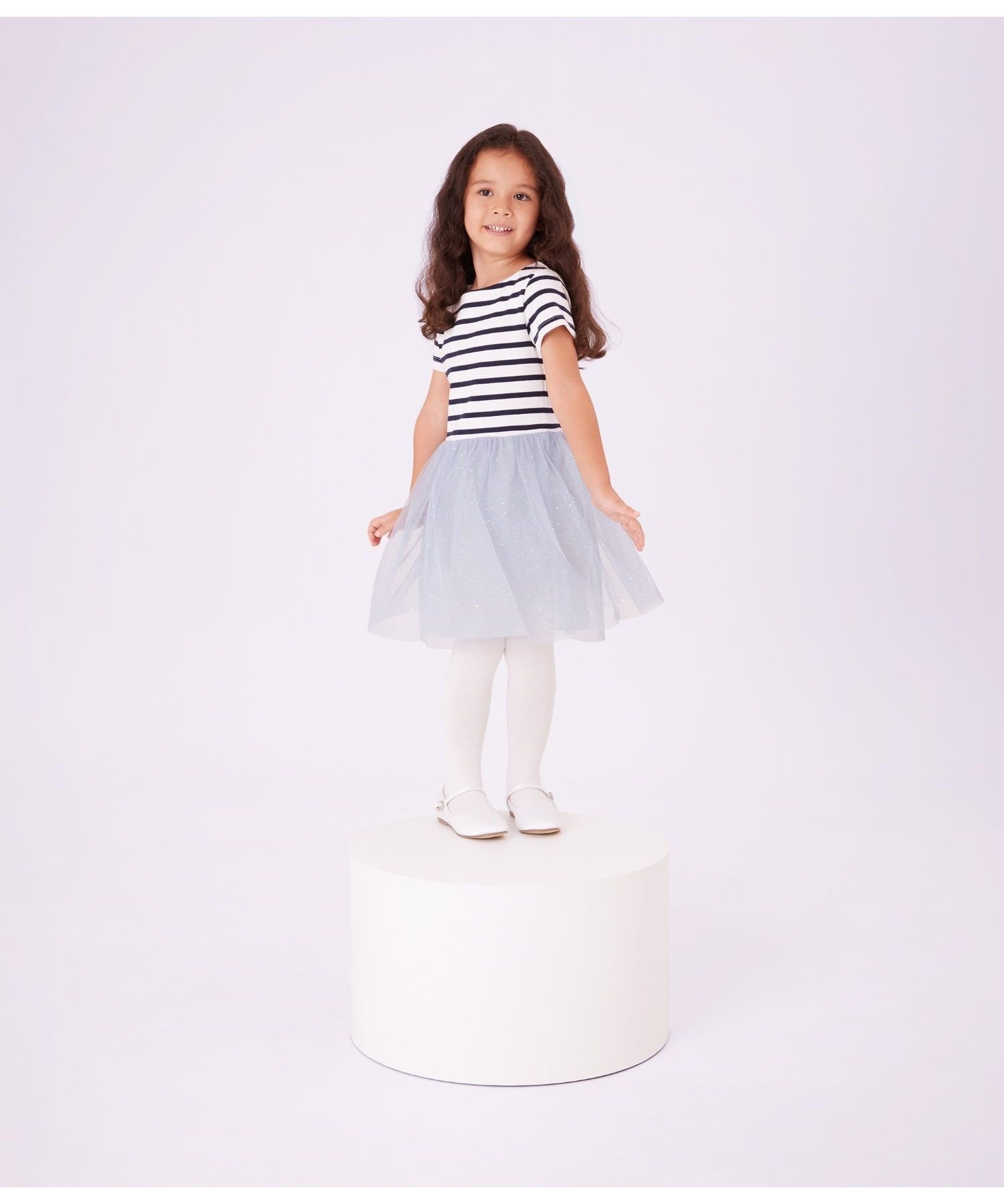 Платье один кусочек Petit Bateau, Gray/Multicolor