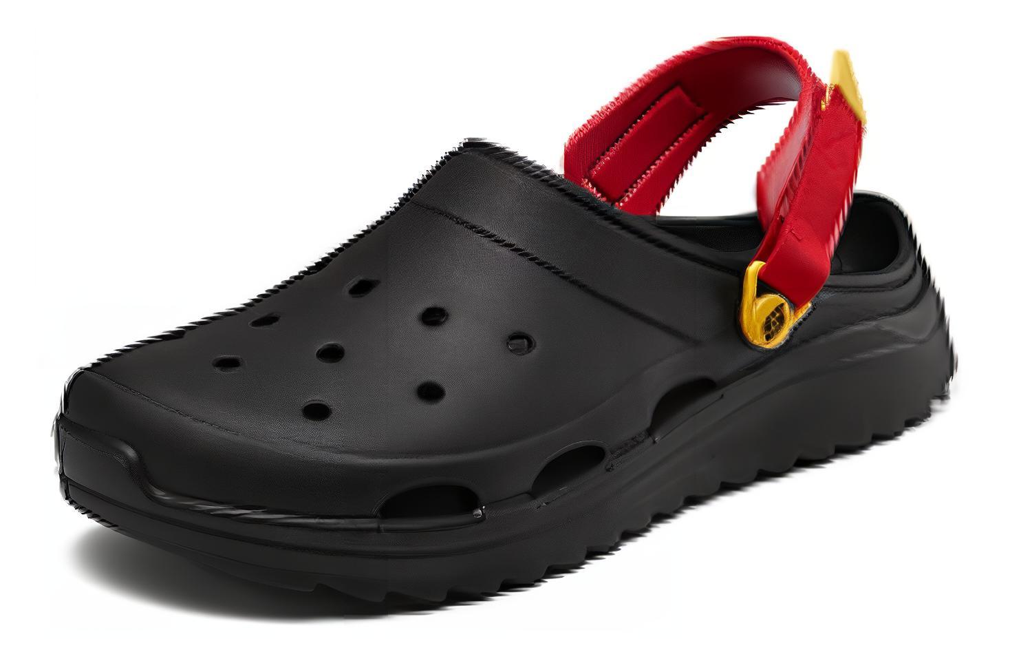 Skechers Пенки Клоги мужские черно-красные, цвет Black/Red — фото 3