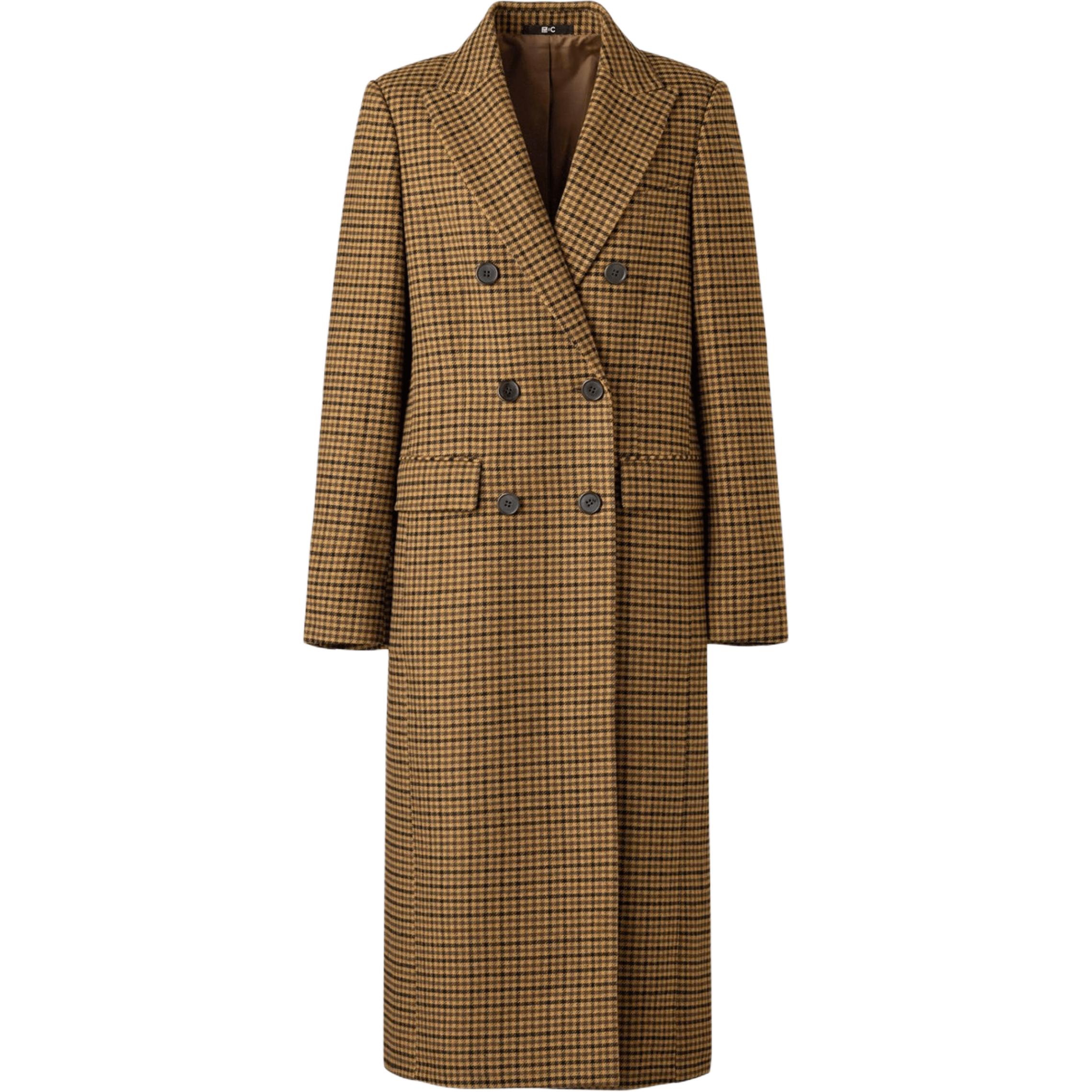 

UNIQLO Пальто Clare Waight Keller C Collection FW25 Женское, Umber