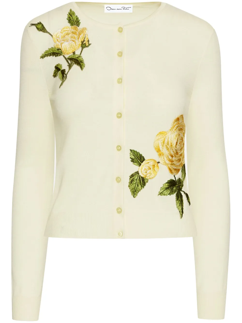 

Кардиган English Rose Thread Oscar de la Renta, желтый