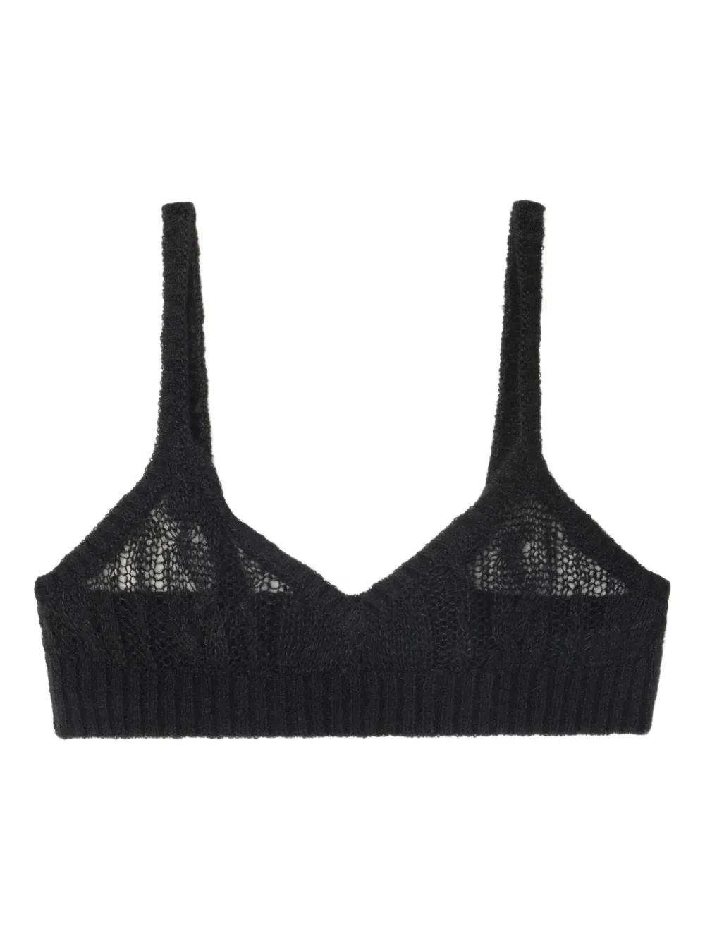 

Шерстяной топ Desert Drift Alanui, черный