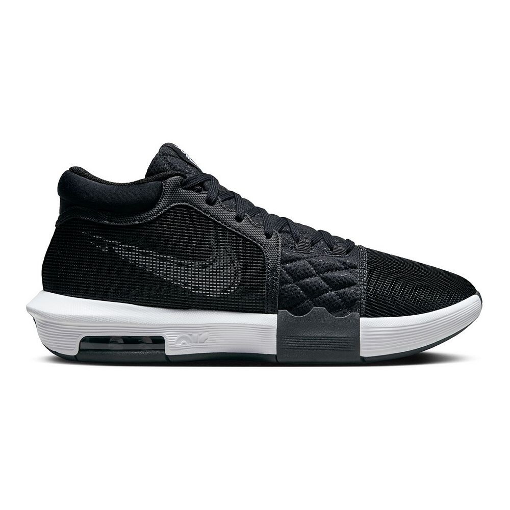 

Мужские баскетбольные кроссовки Nike Lebron Witness 8, цвет Black White Black