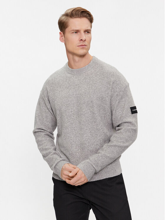 

Свитер обычного кроя Calvin Klein, серый