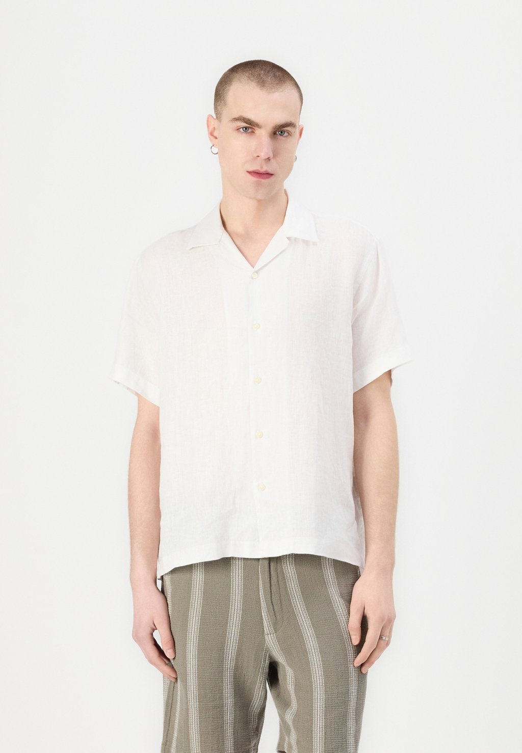 

Рубашка RELAXKYLIAN MIX SS RESORT Selected Homme, White