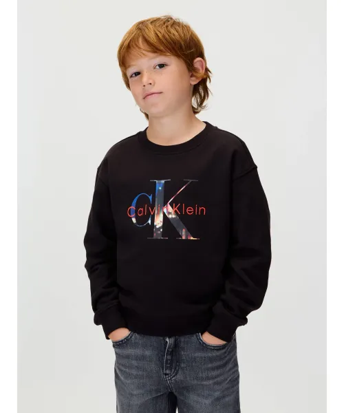 

Толстовка Regular fit Calvin Klein Jeans, черный