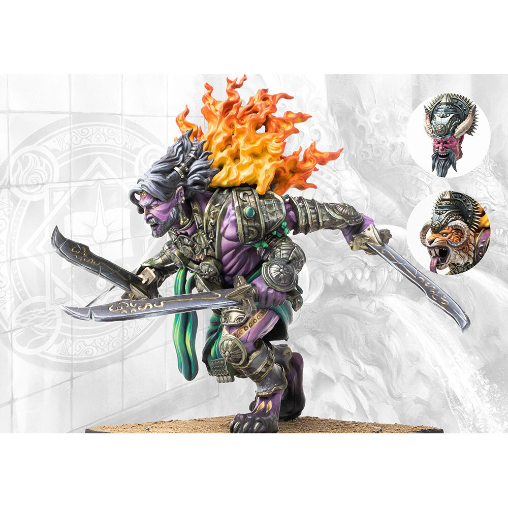 

Миниатюра Para Bellum Wargames Conquest: Sorcerer Kings - Rakshasa Bakasura Dual Kit