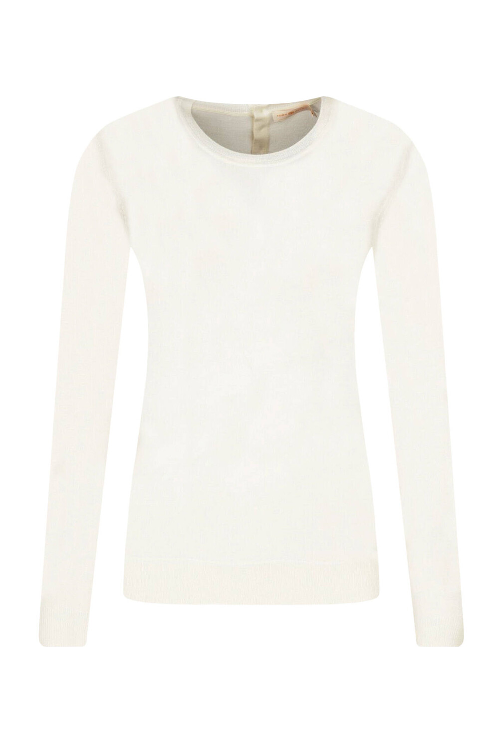 

Кашемировый свитер TORY BURCH iberia regular fit, экрю