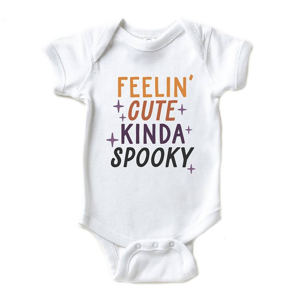 

Детское боди Feelin' Cute Kinda Spooky The Juniper Shop, белый