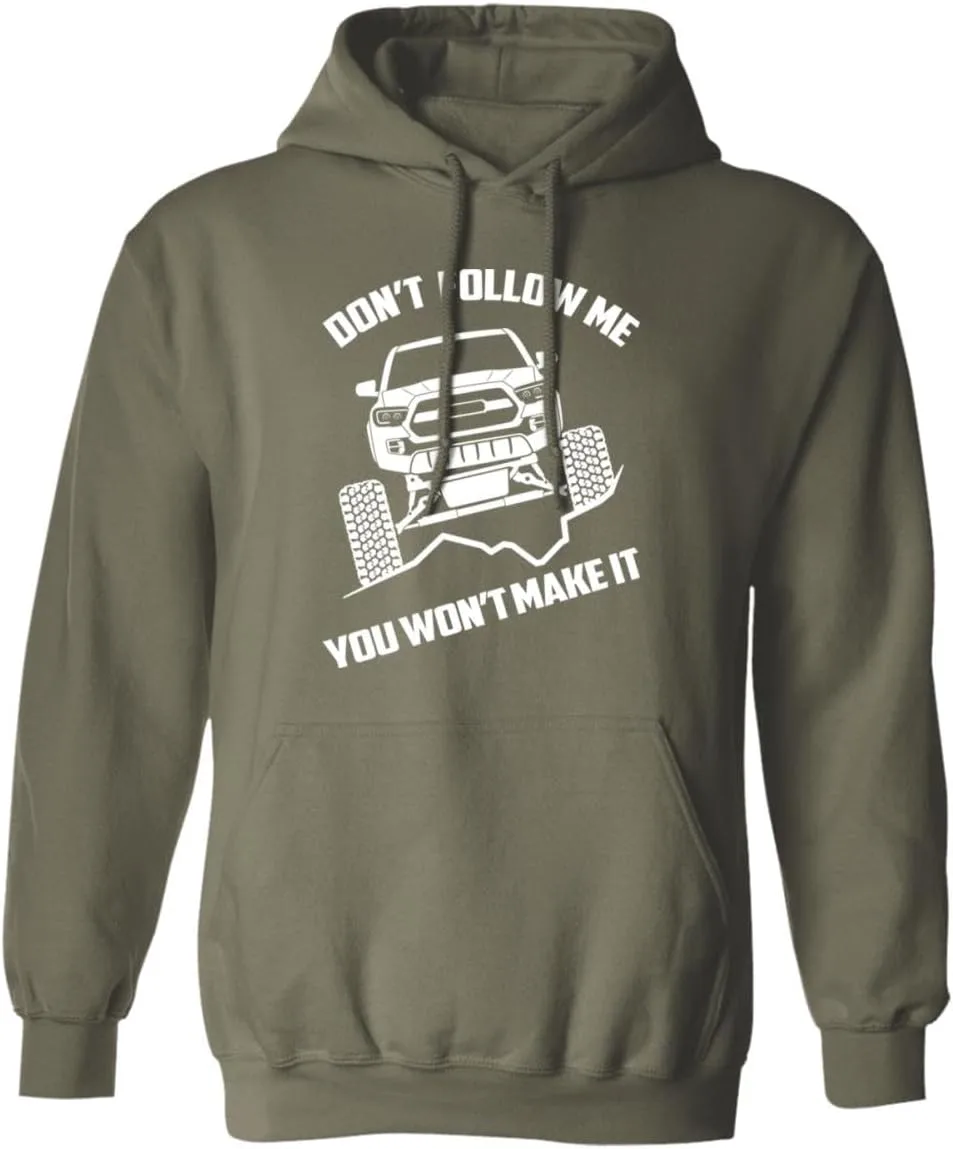 

Толстовка Taco Don't Follow Me You Won't Make It Wheel Spin Addict