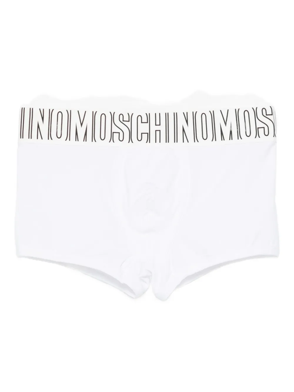 

Плавки с поясом с логотипом Moschino, белый