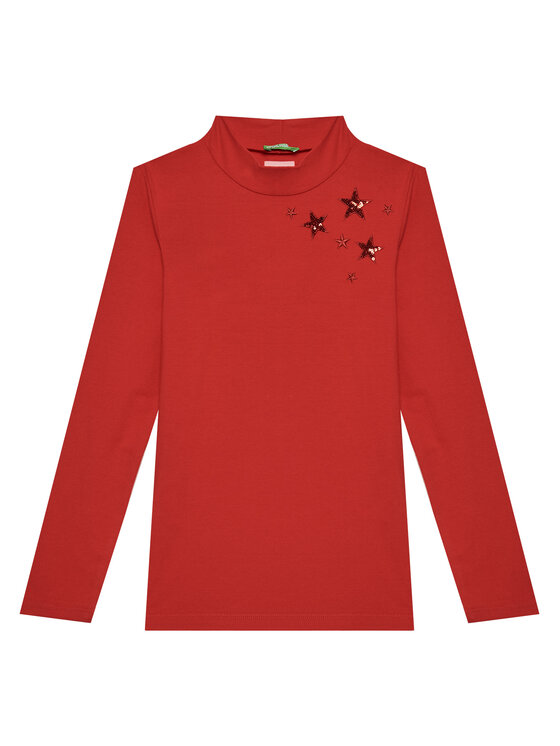 

Водолазка regular fit 3Q8DC10L1 United Colors Of Benetton, красный