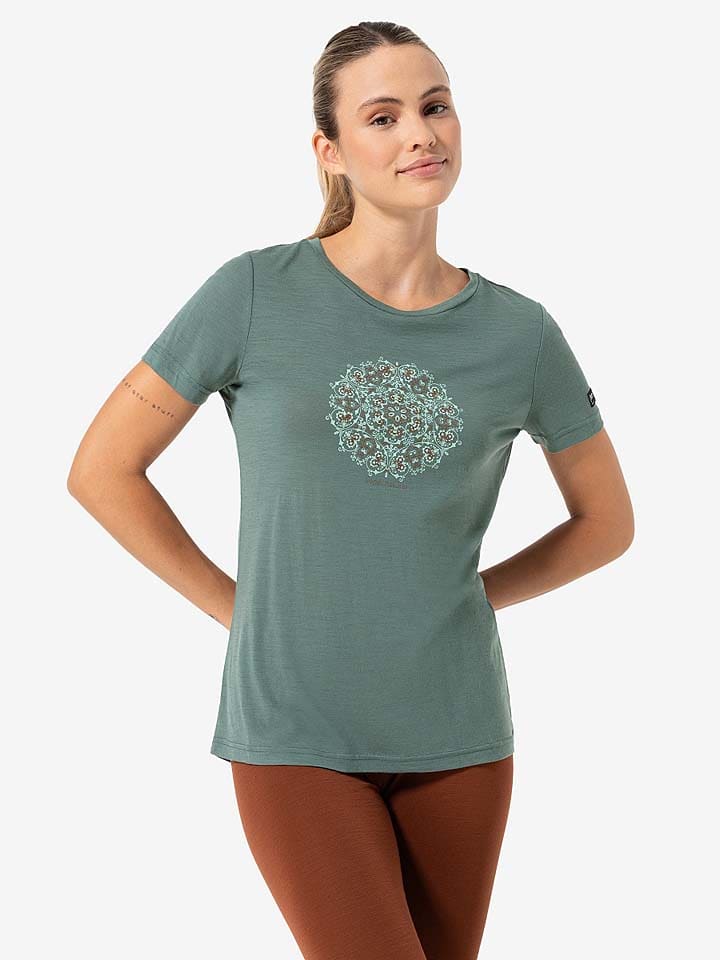 

Функциональная рубашка super.natural Funktionsshirt Ornament, синий