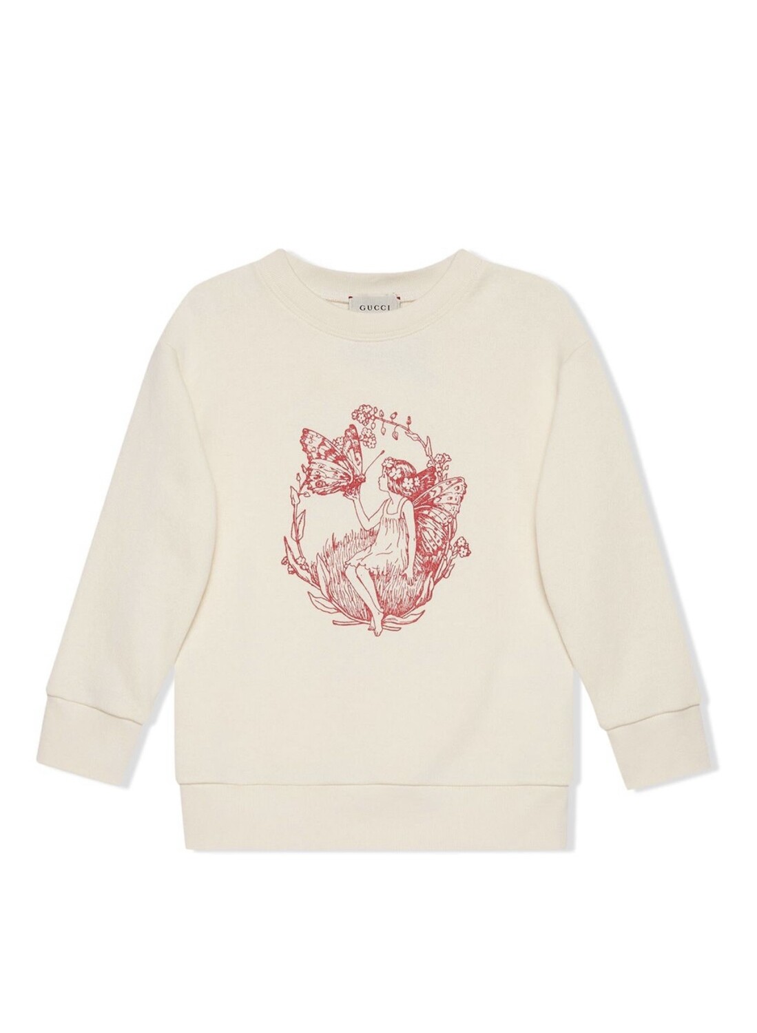 

Толстовка детская Gucci, белый / красный