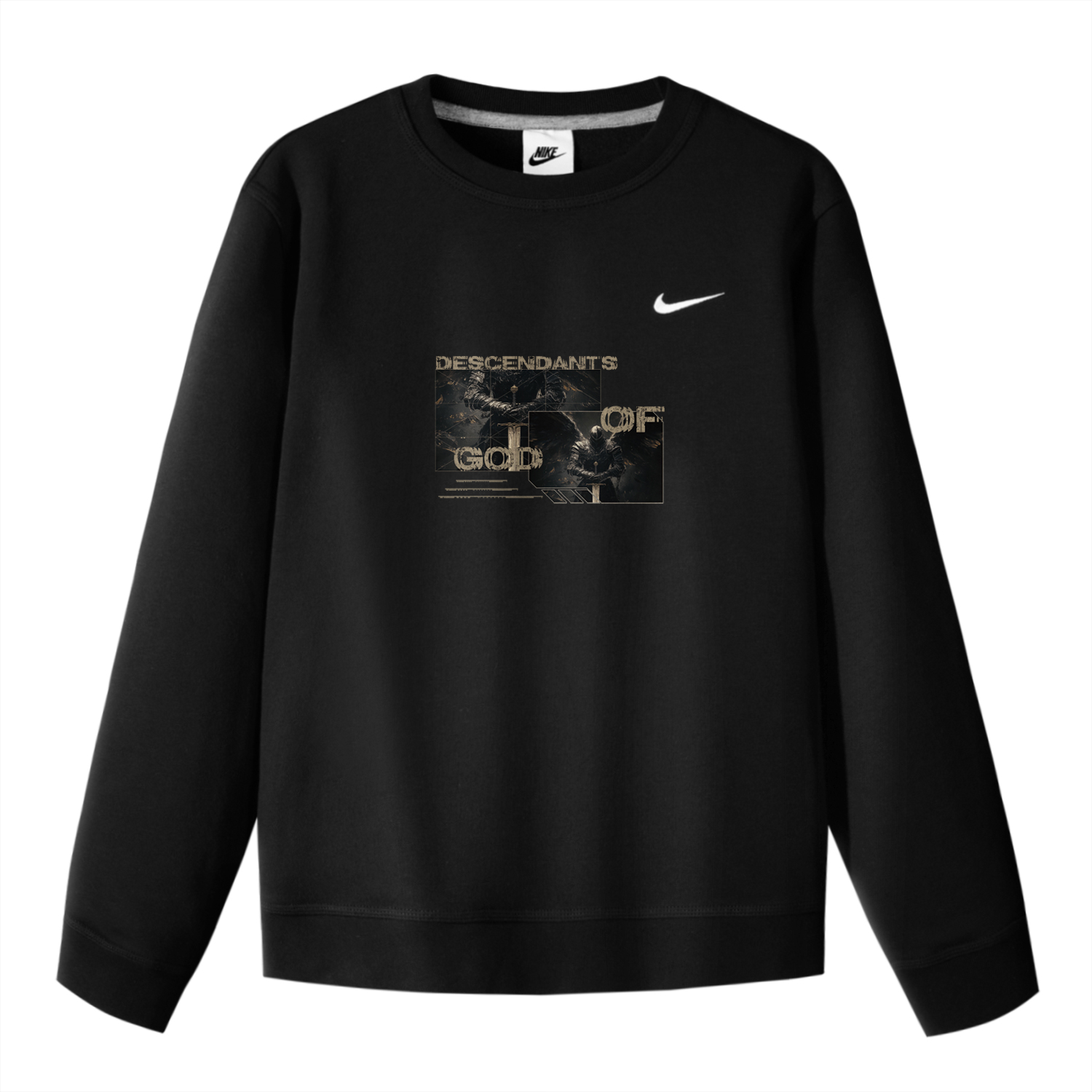 

Унисекс худи Nike черное