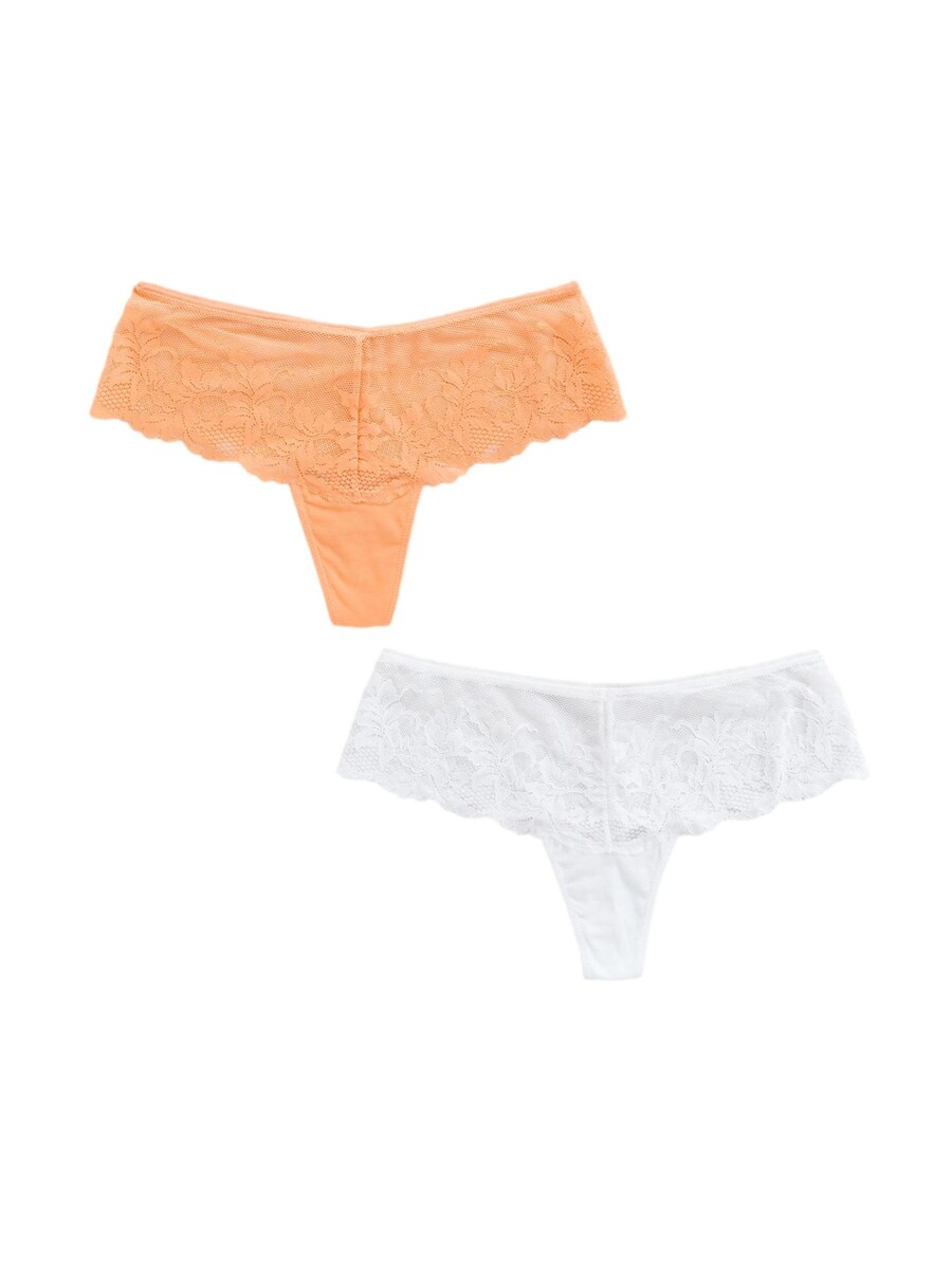 

Стринги Next, цвет Light orange/White