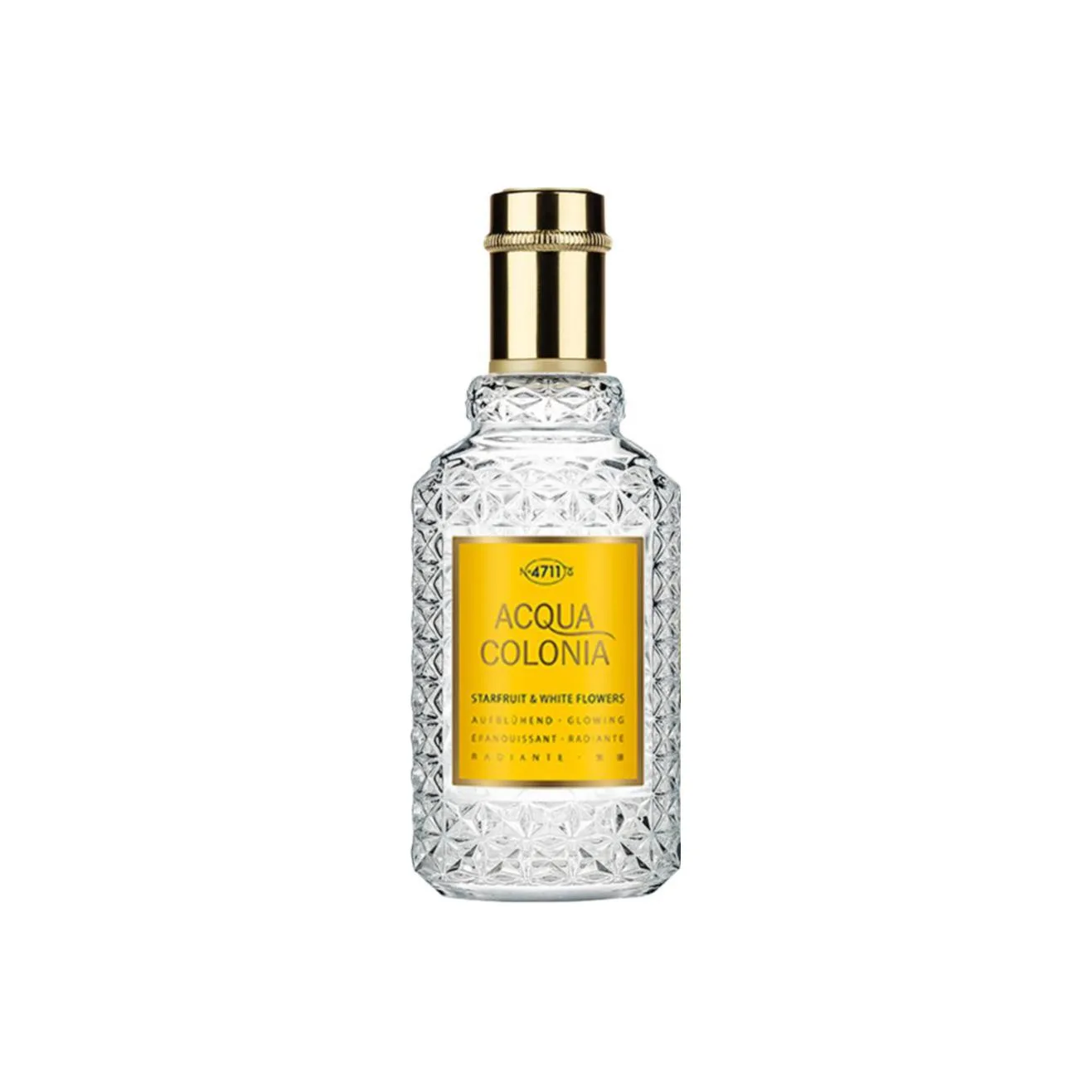 4711 Acqua Colonia Туалетная вода Acqua Colonia Starfruit & White Flowers с цветочно-фруктовым аккордом, 4711 Bright Carambola Osmanthus Fragrance Cologne 50ml