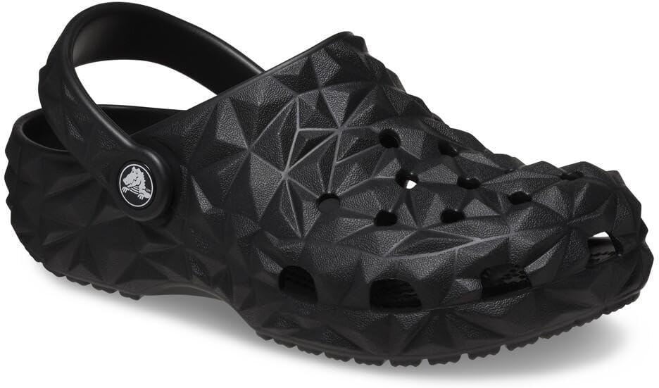 Унисекс сабо Crocs Classic Geometric, 11 Little Kid Black — фото 2