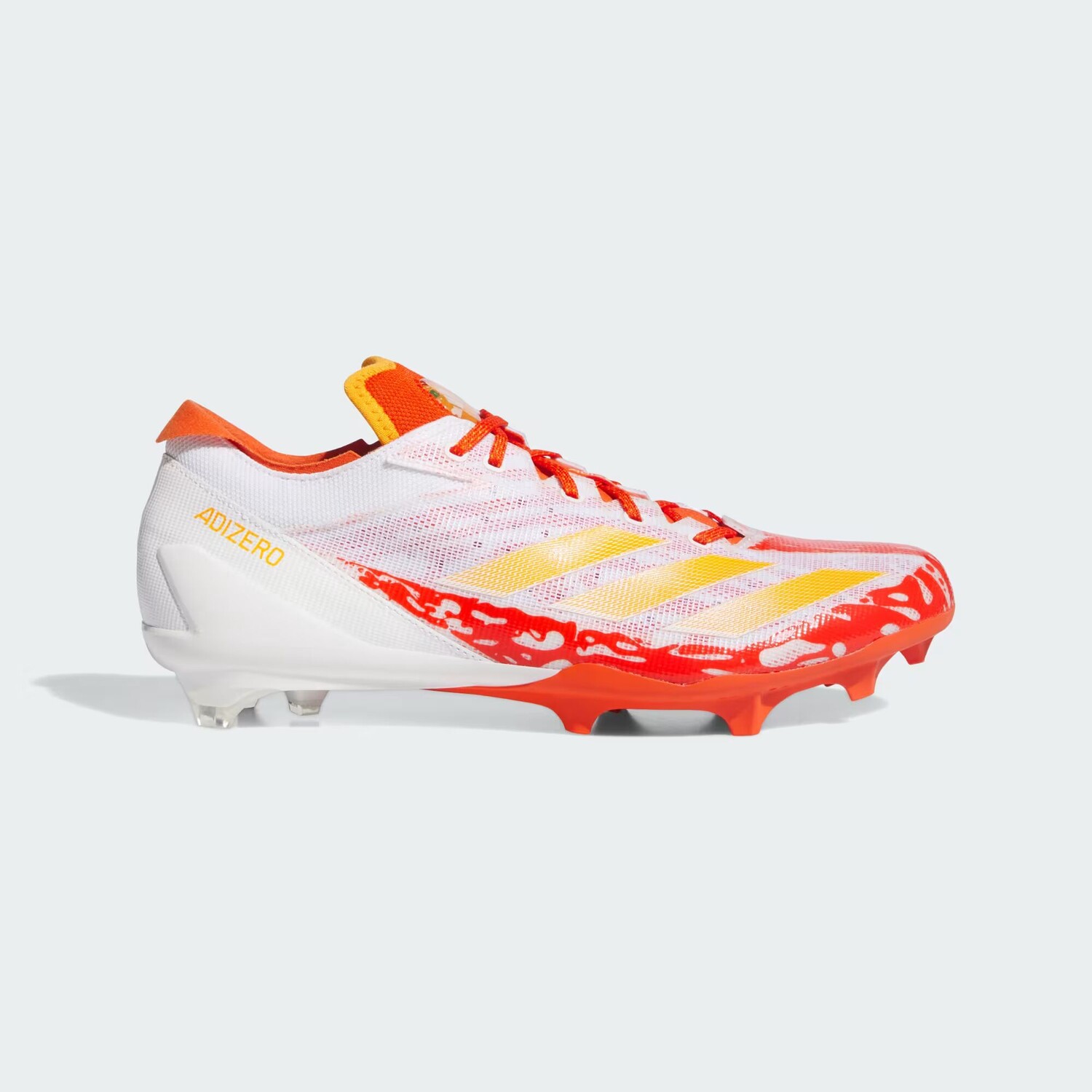 

Футбольные бутсы Adizero Electric Speed ​​Juice Adidas, цвет Cloud White/Collegiate Orange/Cloud White