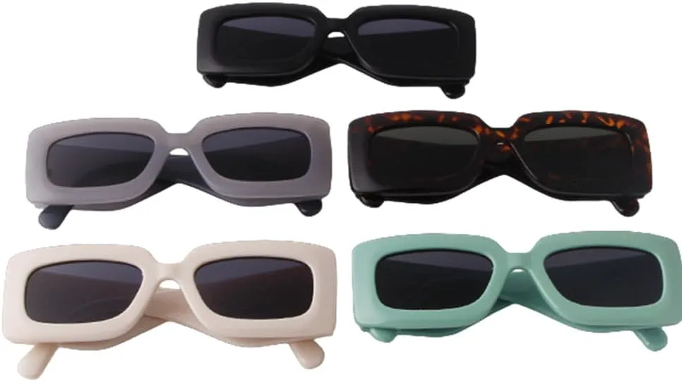 

Модные солнцезащитные очки с широкими дужками, прямоугольной формы, для женщин и мужчин, в винтажном стиле, черепаховая оправа, увеличенного размера HVTVTLA, C4