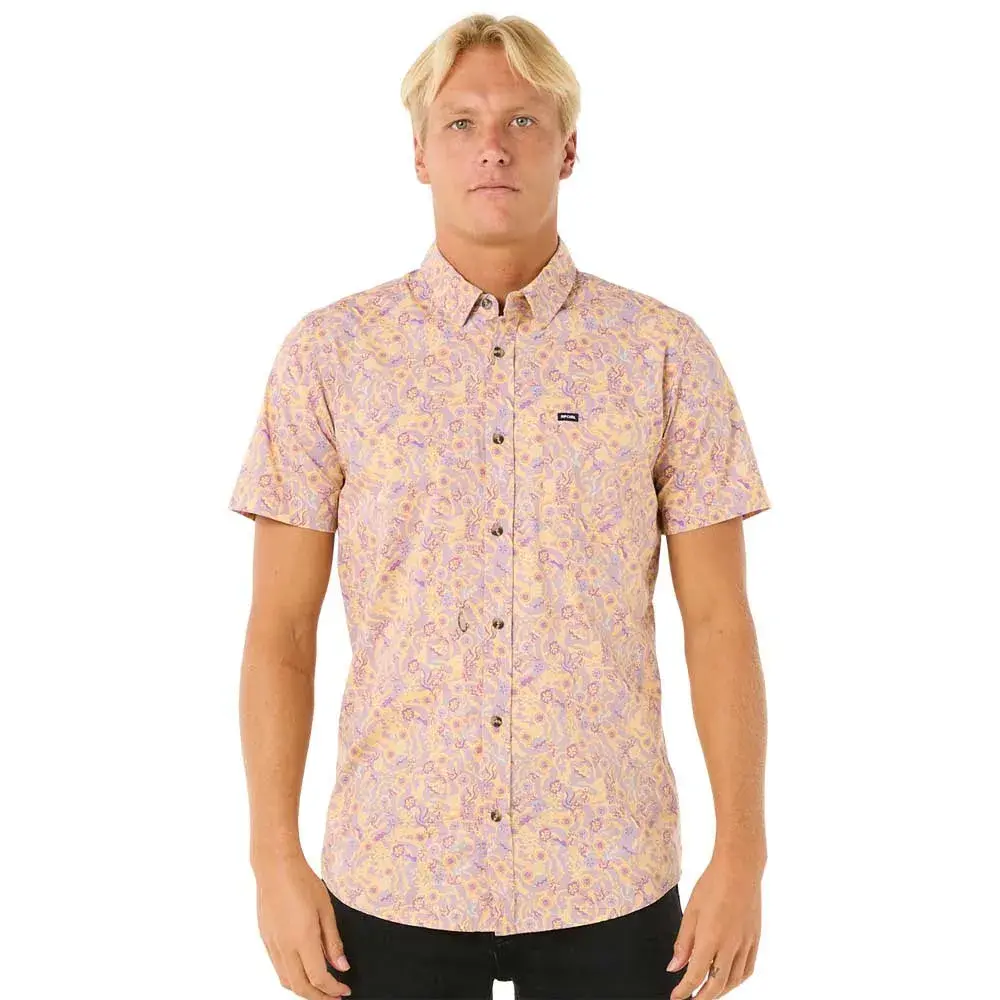 

Рубашка с коротким рукавом Rip Curl Floral Reef, мультиколор