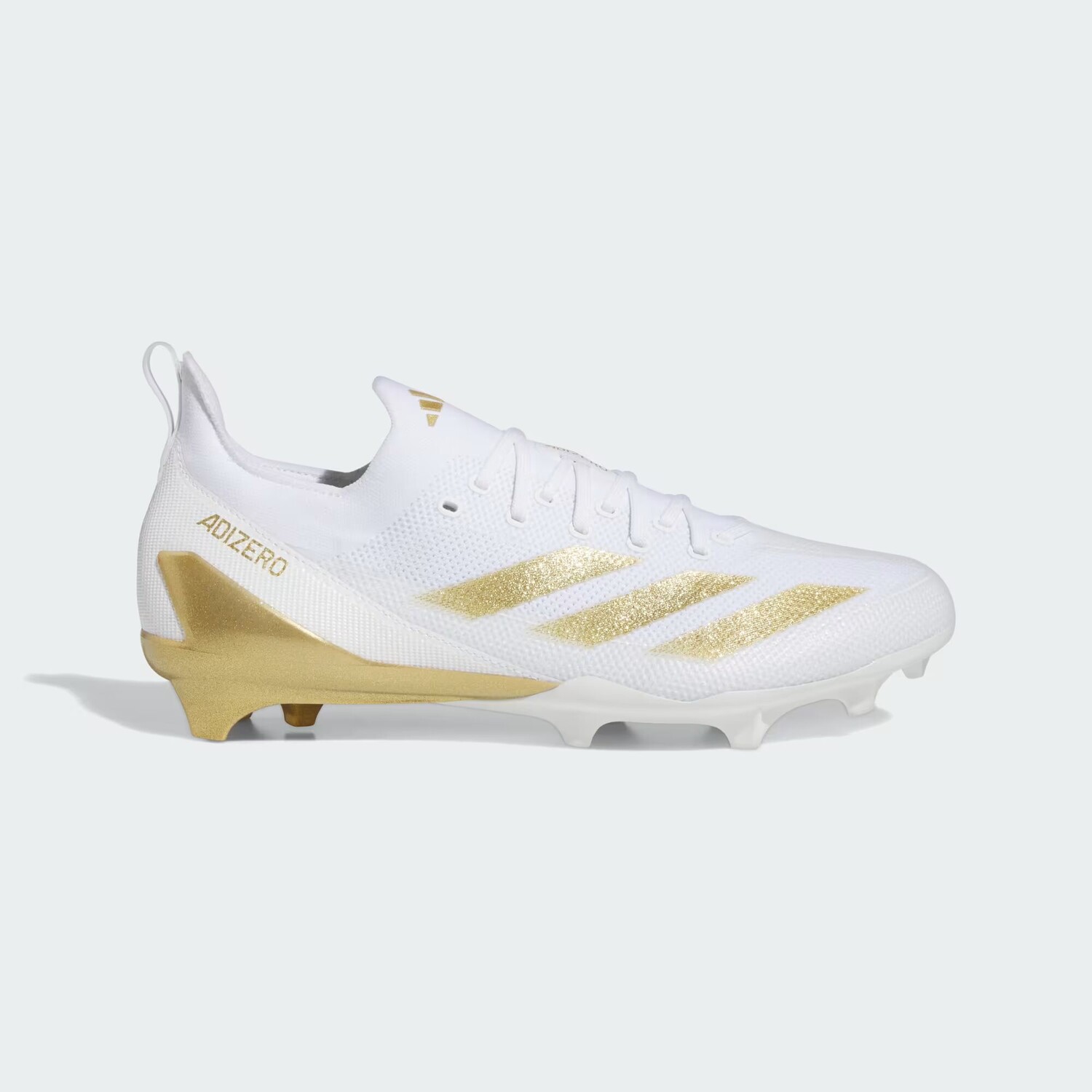 

Футбольные бутсы Adizero Electric+ Adidas, цвет Cloud White/Gold Metallic/Cloud White