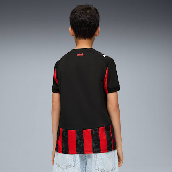 Футболка для больших детей Ac Milan '25/'26 Home Replica Puma, красный — фото 4