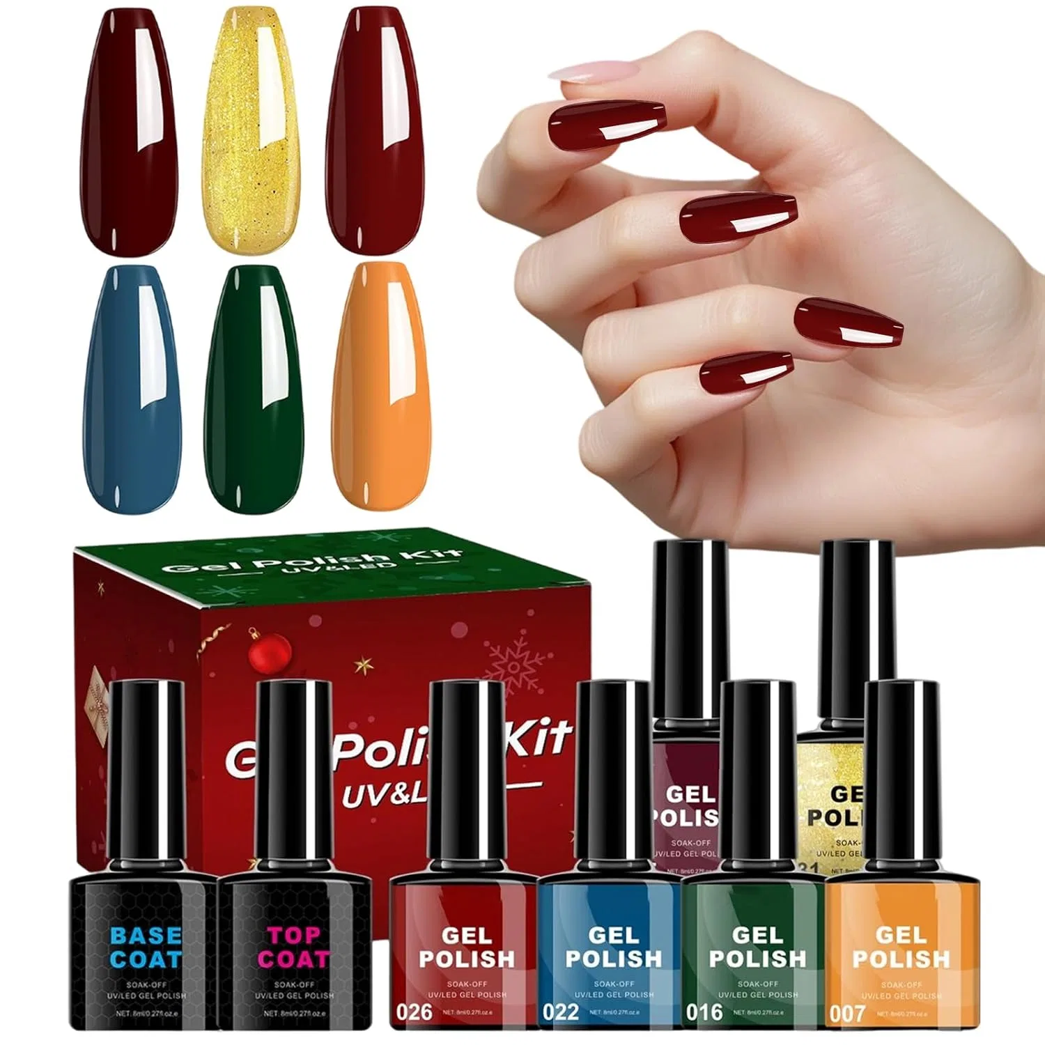 Набор УФ-гель-лаков «Vivid Tones Palette» Générique