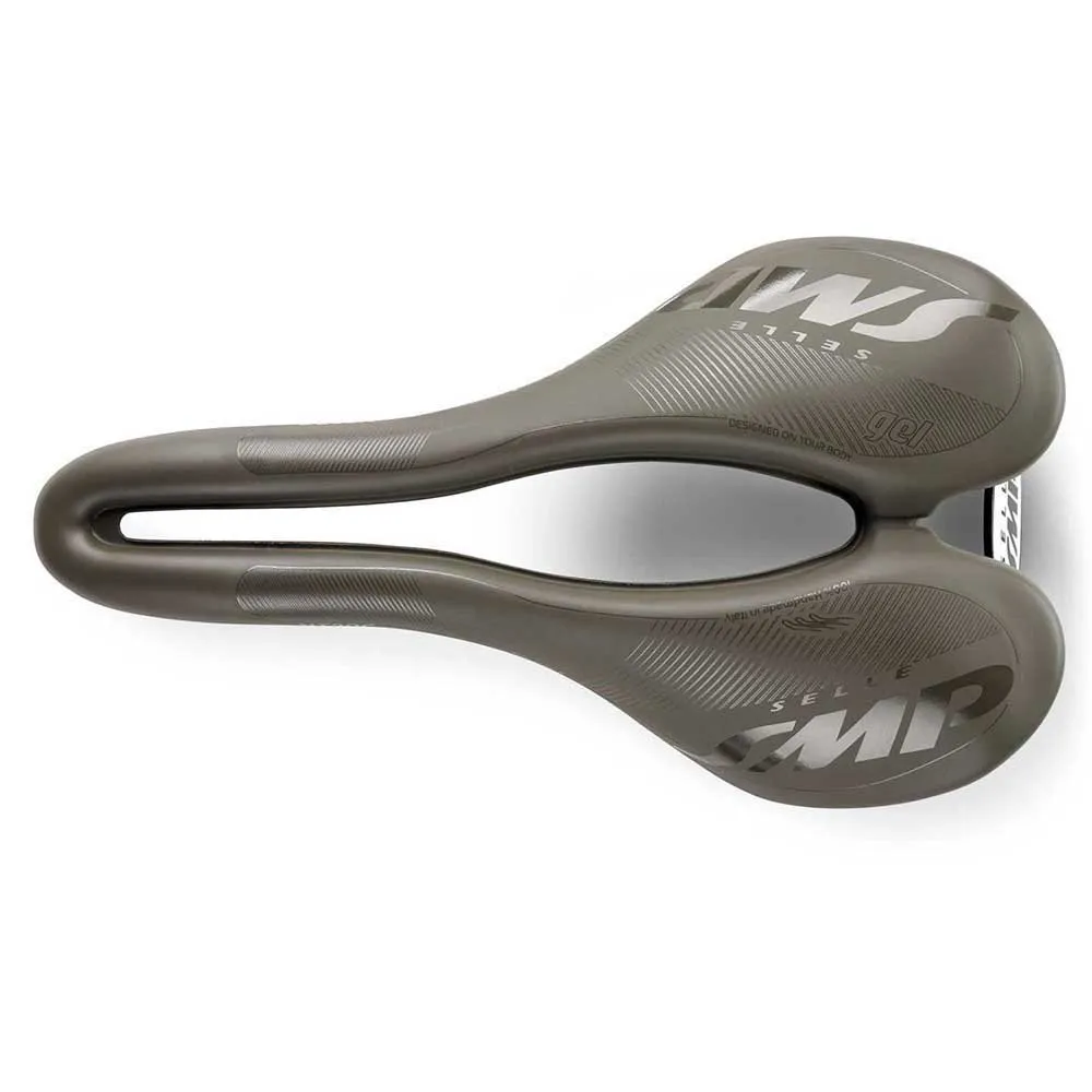 

Седло Selle SMP VT 20 C Gel Gravel Carbon Rail, серебряный