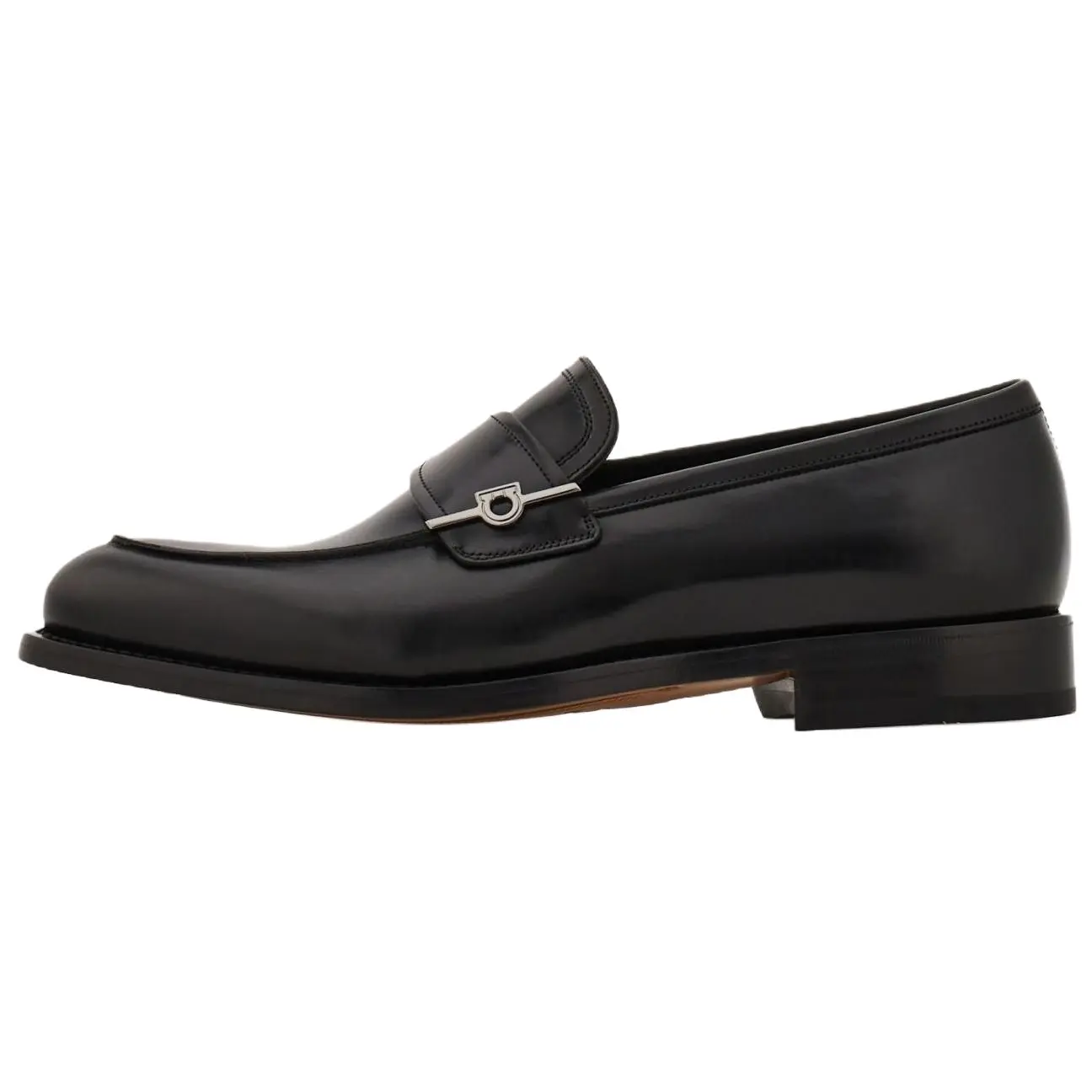 

Ferragamo Лоферы мужские GANCINI черные